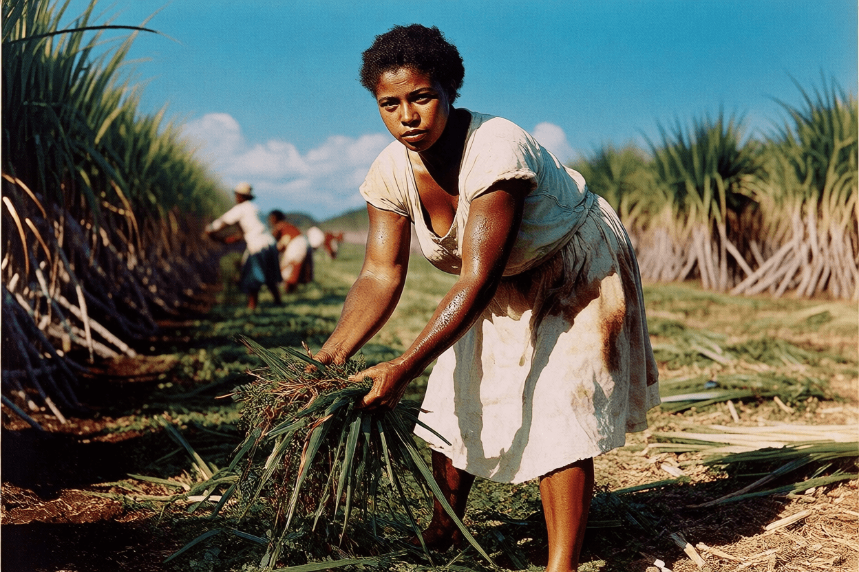 The labour regime of cane cultivation that governed Juncho’s body throughout her years of enslavement on McKinnon’s Estate