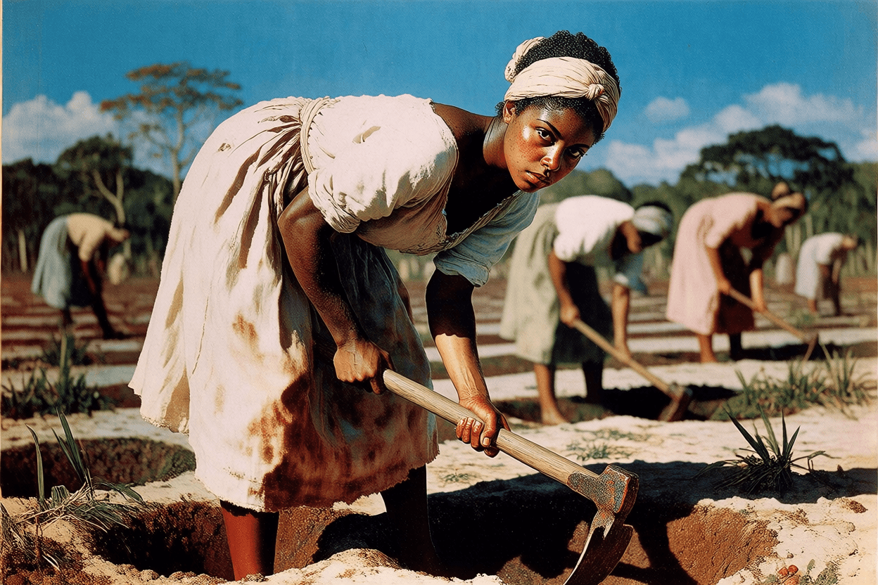 Juncho as a freedwoman in St. John Parish, Antigua, after the abolition of slavery in the British colonies