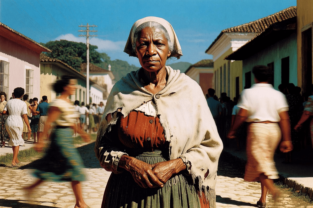 Juncho, formerly enslaved on McKinnon’s Estate in St. John Parish, Antigua, photographed in the years following emancipation